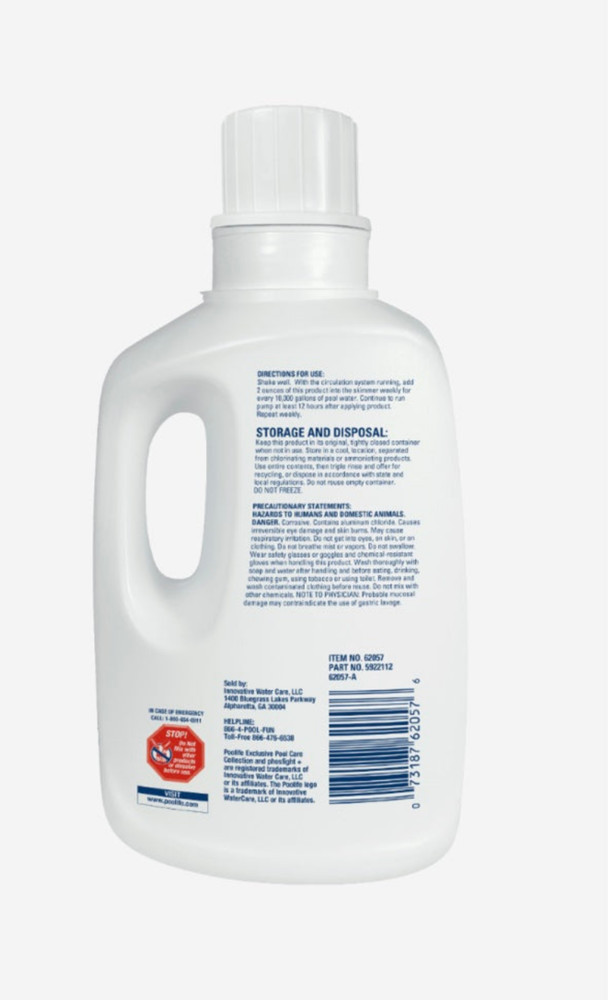 Poolife Phosfight+ Phosphate Remover and Clarifier (32 oz)