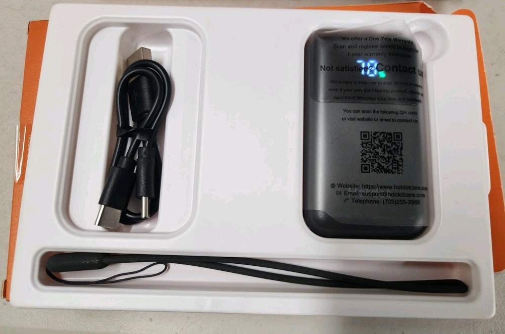 Hotdot Rechargeable Hand Warmer with Type-C Cable – Multi-Level Heat Control