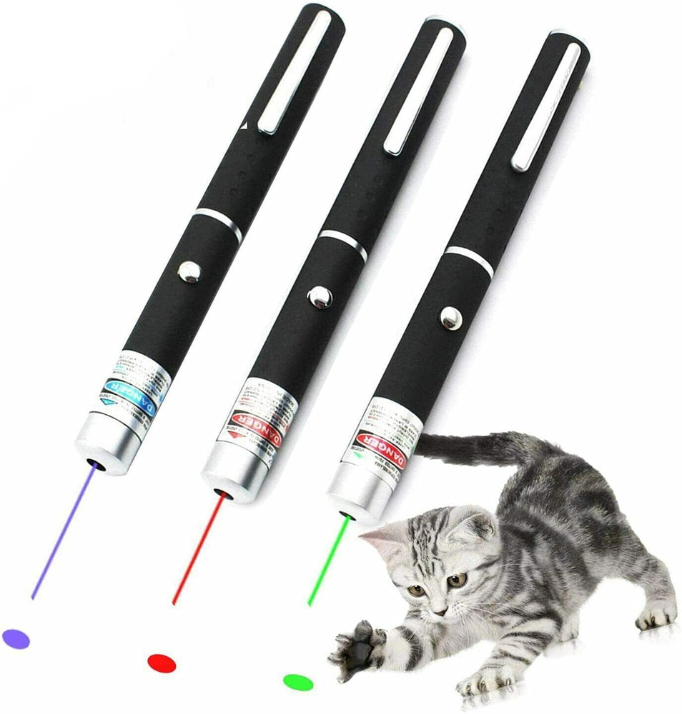2Pack Lazer Green Battery-powered laser pointer Astronomy Visible Beam Light