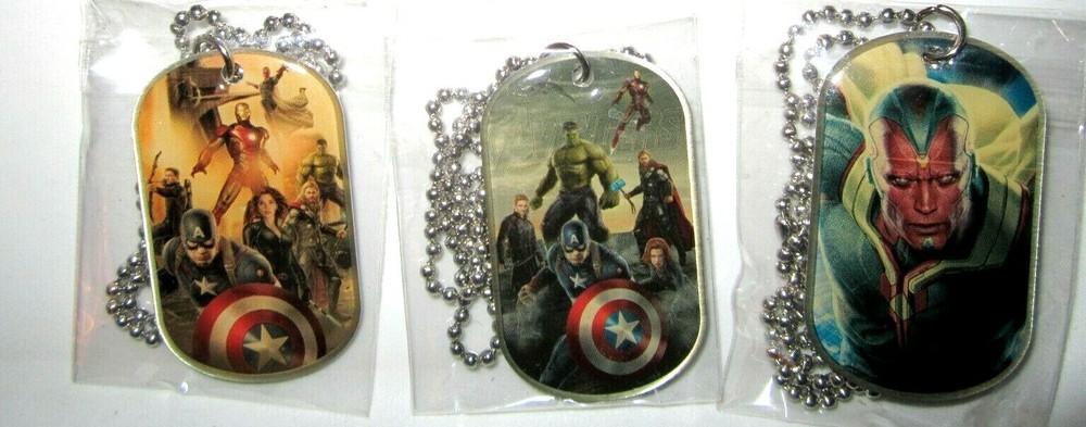 AVENGERS DOG TAGS