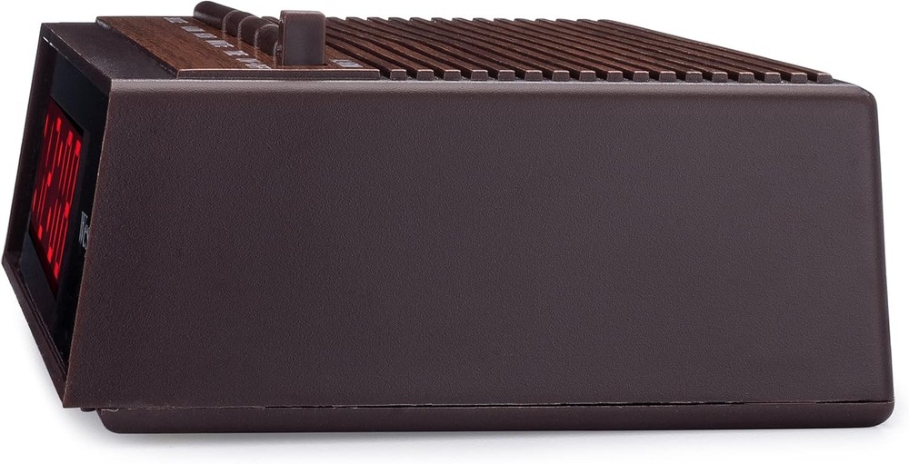 Wood Style LED Alarm Clock Night Table