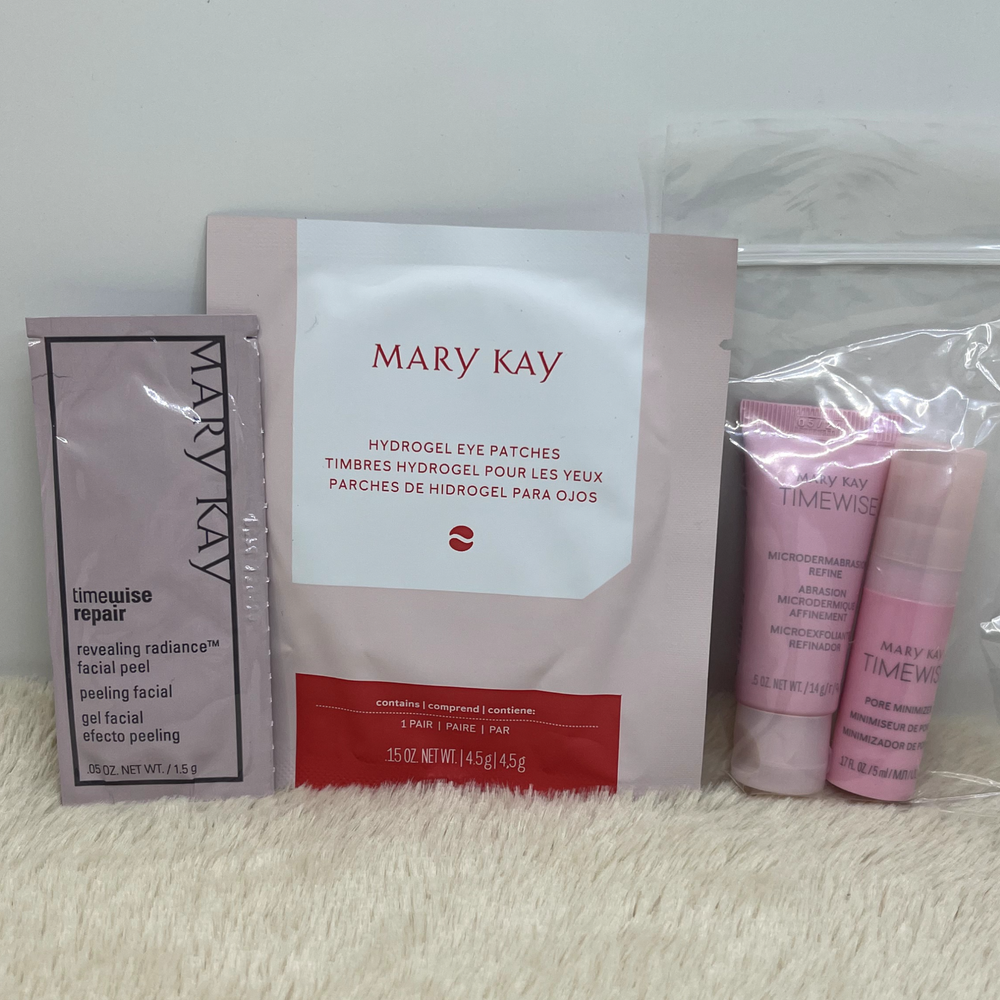 Mary Kay Set Eye Patch Mini Pore Minimizer Mini Refining Micro-Exfoliant