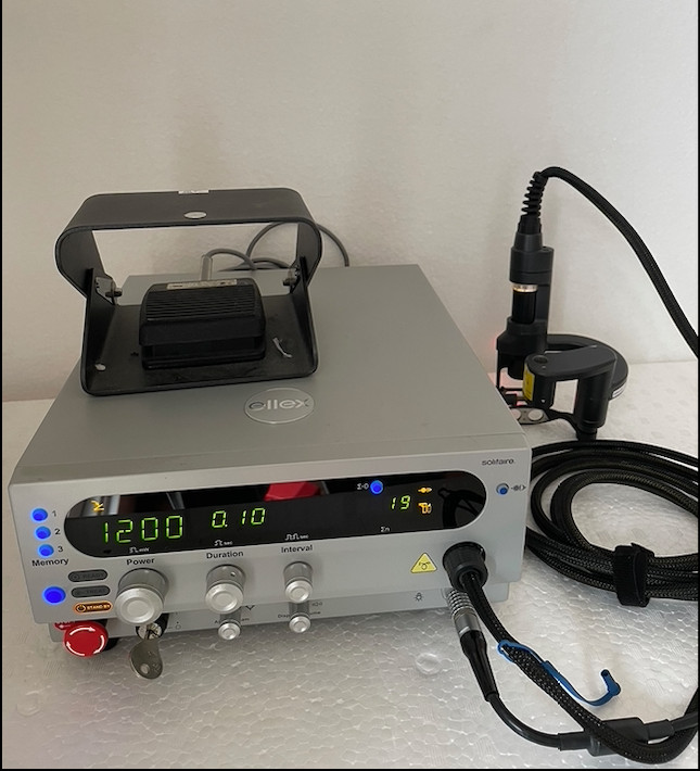 Ellex Solitaire Argon/Green ophthalmic laser