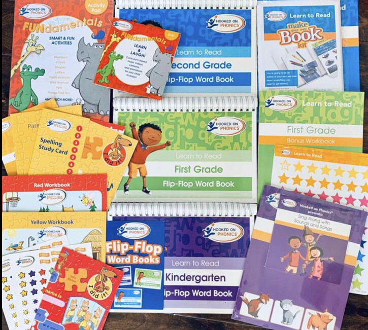 Hooked on Phonics Learn to Read (BONUS PACK) Fun Pack (K-2nd)