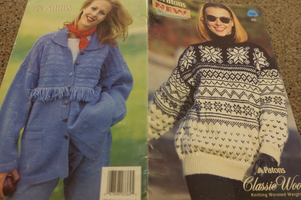 Patons Pattern Book 730 Classic Wool New Classics worsted