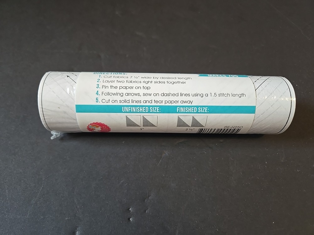 Triangles on a Roll 700 Half Square Triangle Blocks 2.5" Finished Square H250