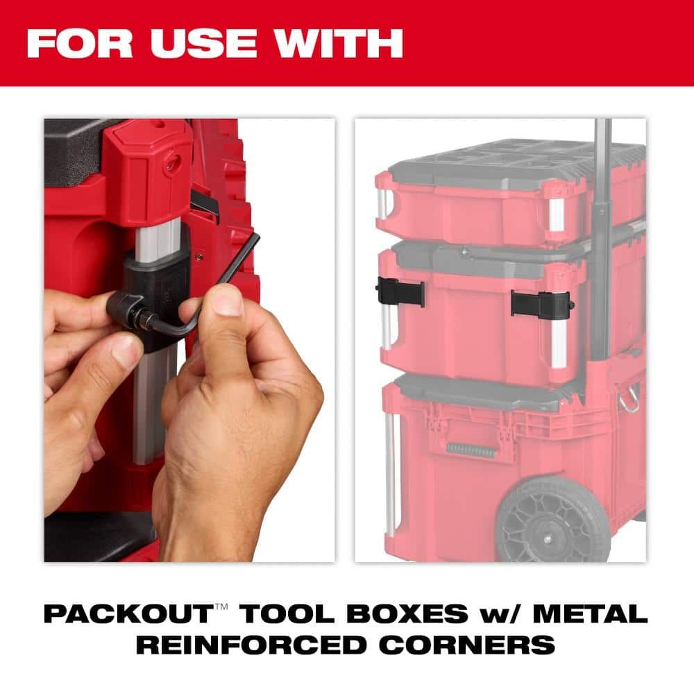Milwaukee PACKOUT Compact Plate Tool Box Rack Attachment