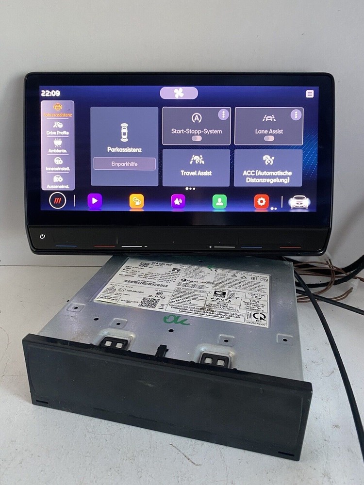 SEAT LEON IV NAVIGATION SAT NAV MIB3 DISPLAY PLUS SCREEN 5FA035862