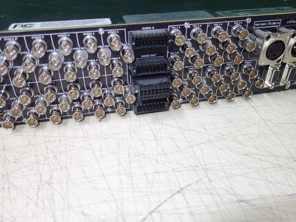 Evertz 5601ACO2 Automatic Changeover for 5601MSC Master Clock/Sync Generator