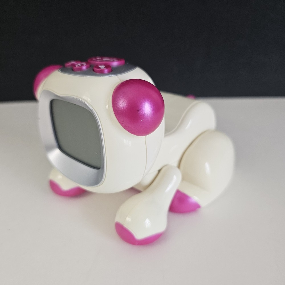 Vtech Smarty Pets Pink 2009 / RARE HTF / Voice Controlled / Clock / Works
