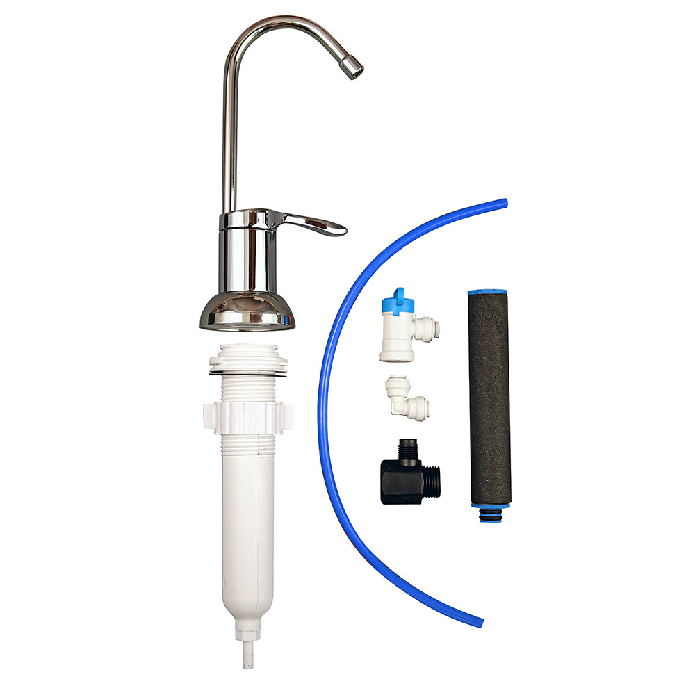 770295 Forespar PUREWATER+All-In-One Water Filtration System Complete Starter...