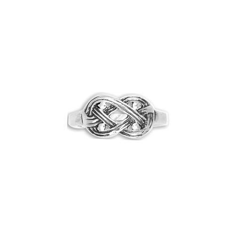 Sterling Silver Celtic Weave Design Irish Ring New