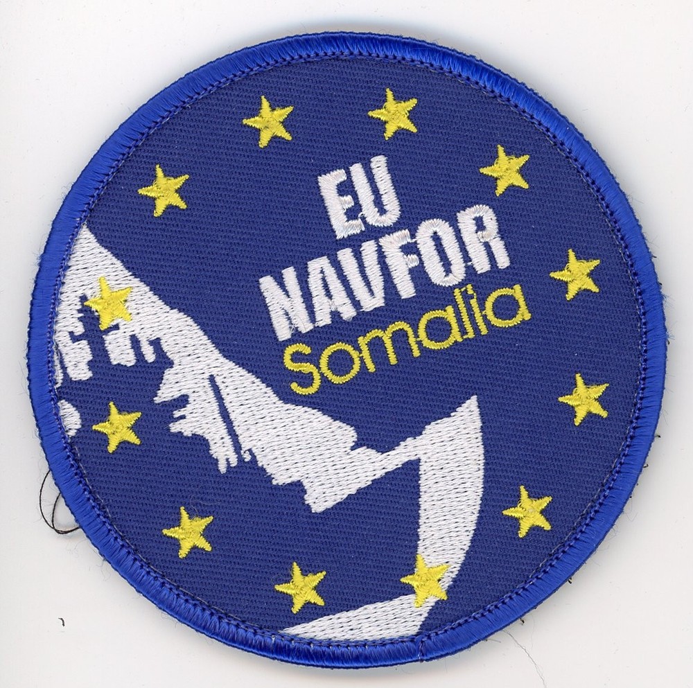 PATCH SPAIN NAVY EU NAVFOR SOMALIA VEL BACK PARCHE