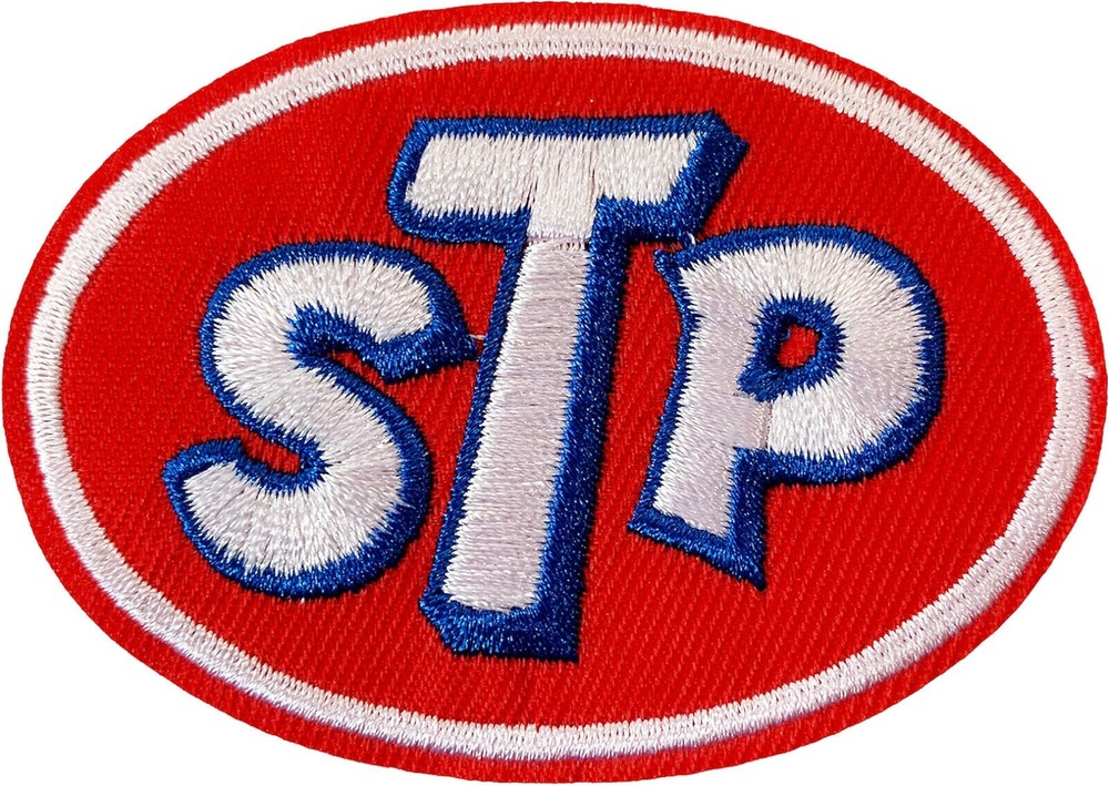 STUNNING EMBROIDERED "STP" SEW-ON, IRON-ON PATCH...