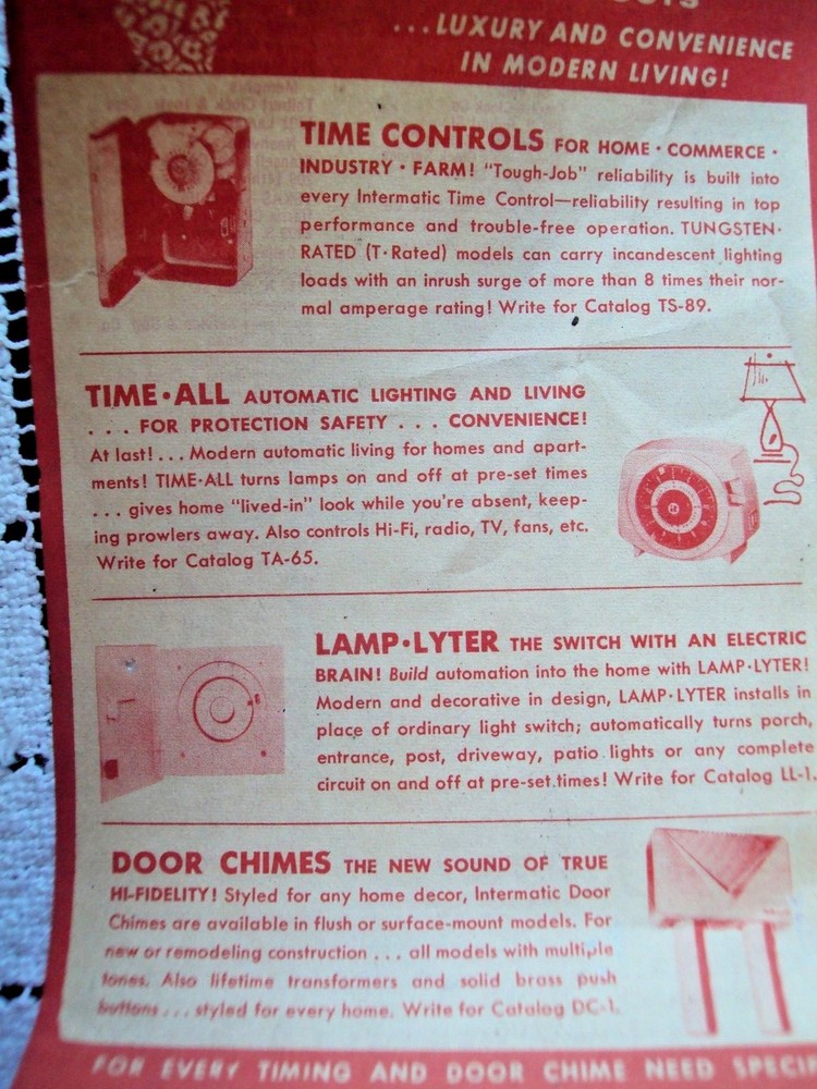 Intermatic Time Switch Control Box Only Model C8301-S Single Pole Single Throw