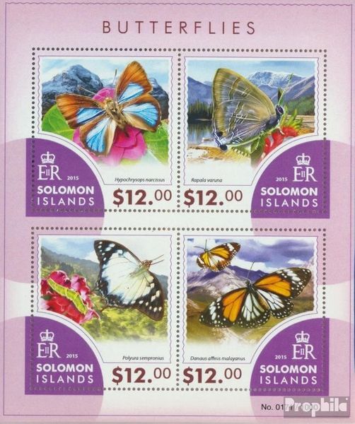 Salomoninseln 3302-3305 Sheetlet (complete issue) unmounted mint / never hinged
