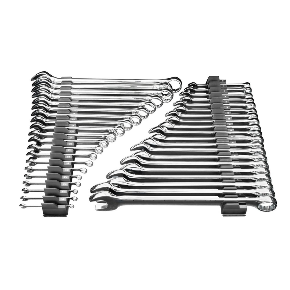 Ernst Wrench Pro 40 Tool Spanner Storage Organiser Black 5410
