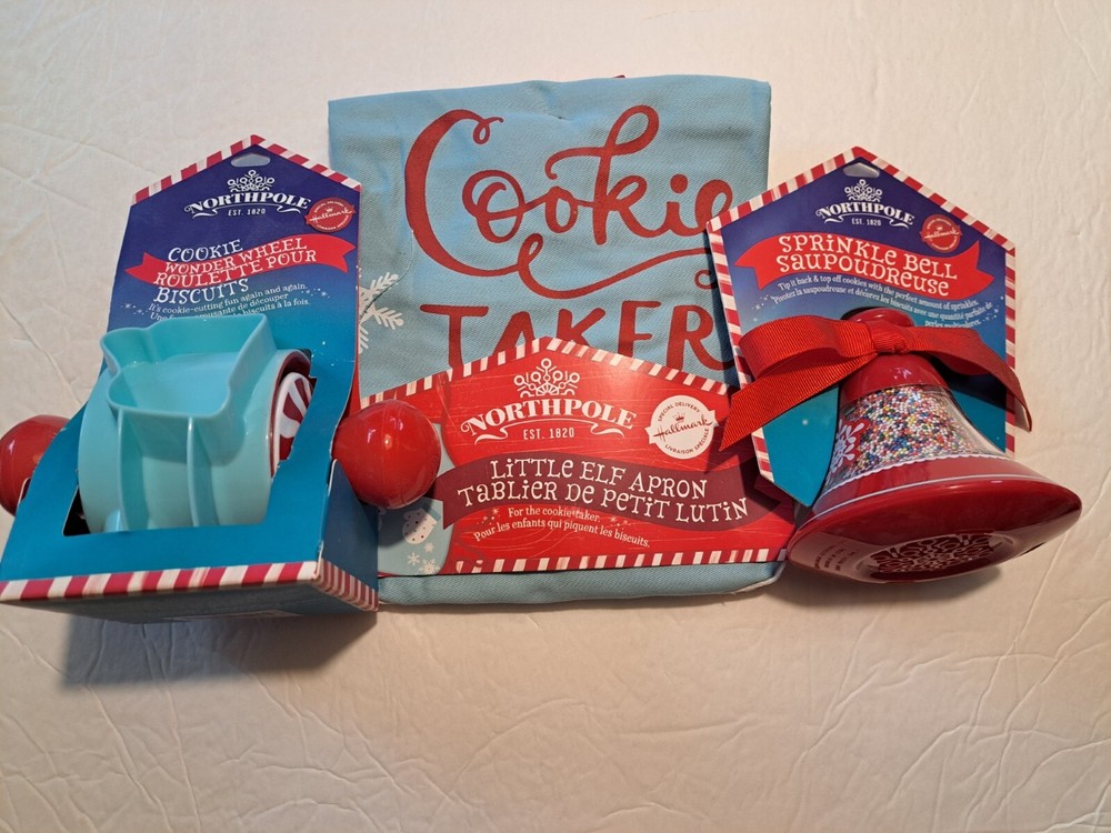 Hallmark Northpole Kids Baking Collection 3pcs