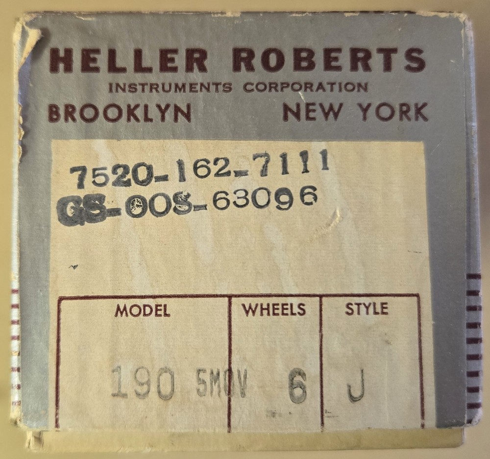 Roberts Numbering Machine Model 190 vintage