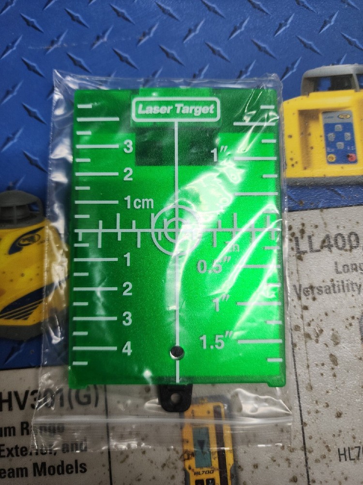 Green Magnetic Laser Ceiling Target