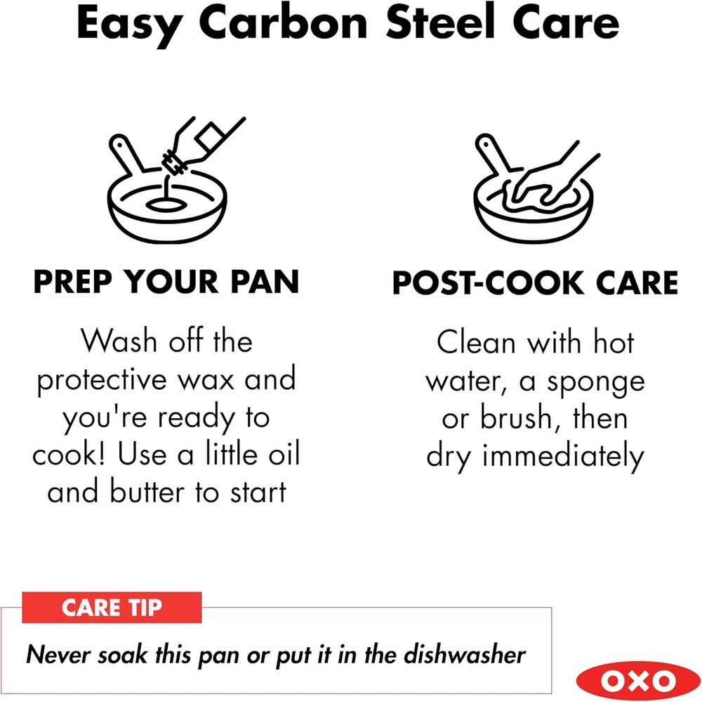 Frying Pan Skillet with Removable Silicone Handle Holder, Induction, Oven Safe