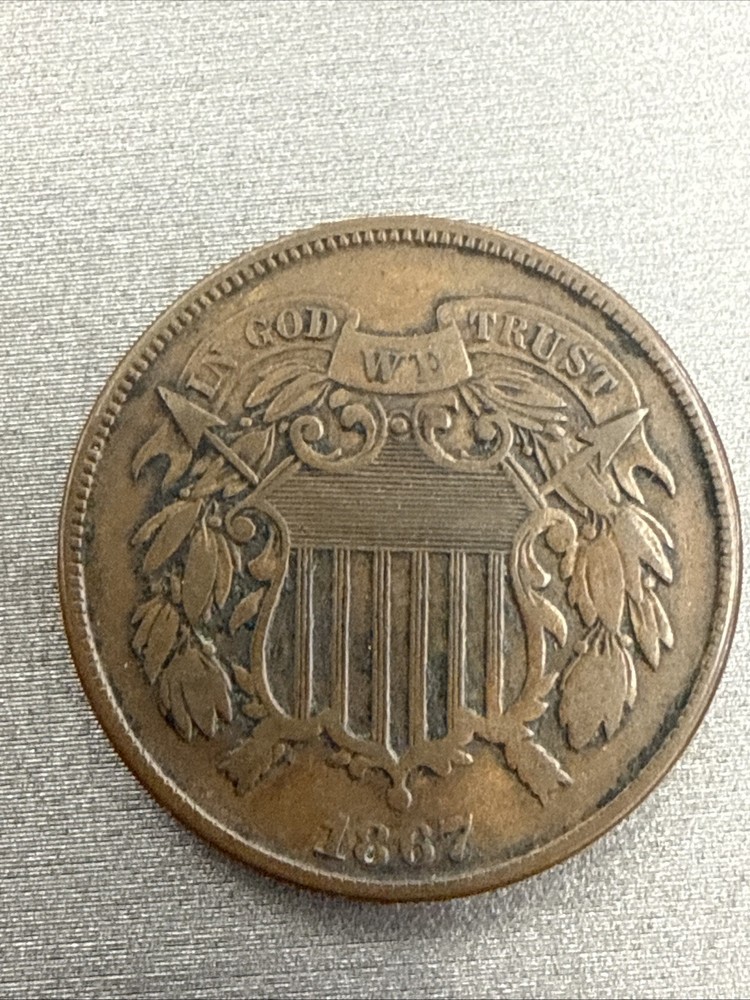 1867 Two Cent Piece