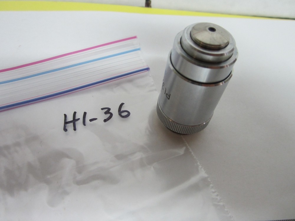 LEITZ WETZLAR GERMANY PL 32X INFINITY OBJECTIVE MICROSCOPE OPTICS BIN#H1-36
