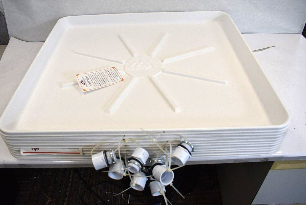 American Built Pro Washing Machine Pan Undrilled Anti Flood Drain Pack of 10