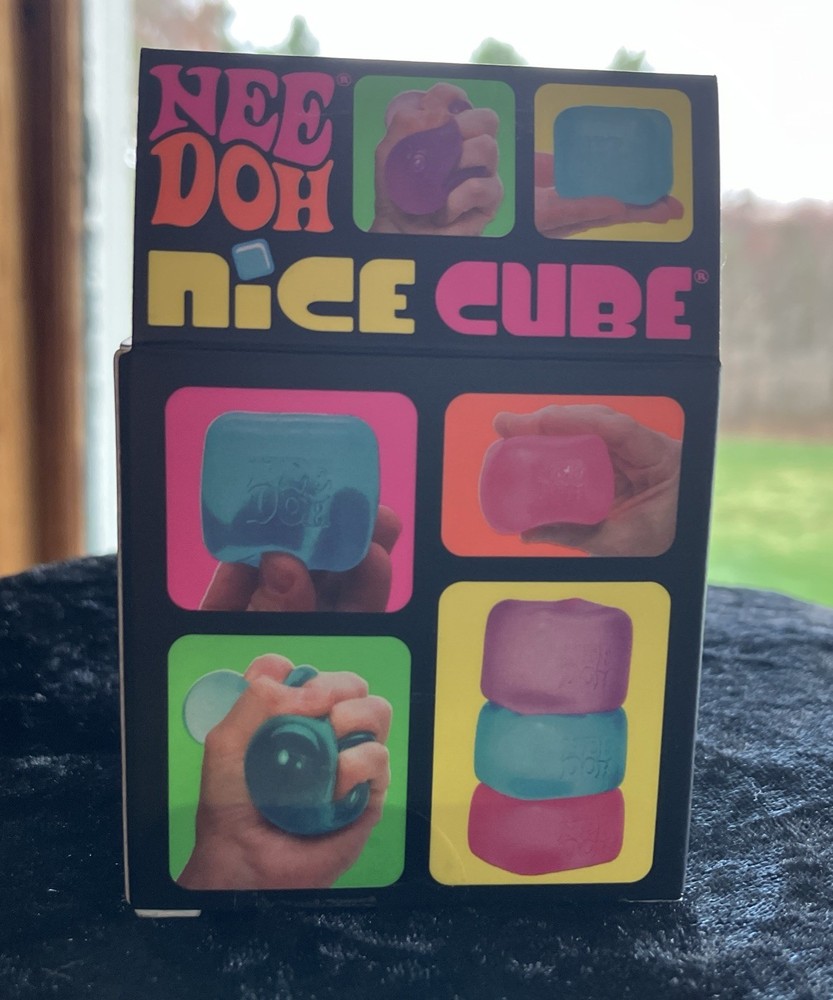 NEEDOH Nice Cube Blue Edition Super Solid Squish Sensory Stress Relief Sealed