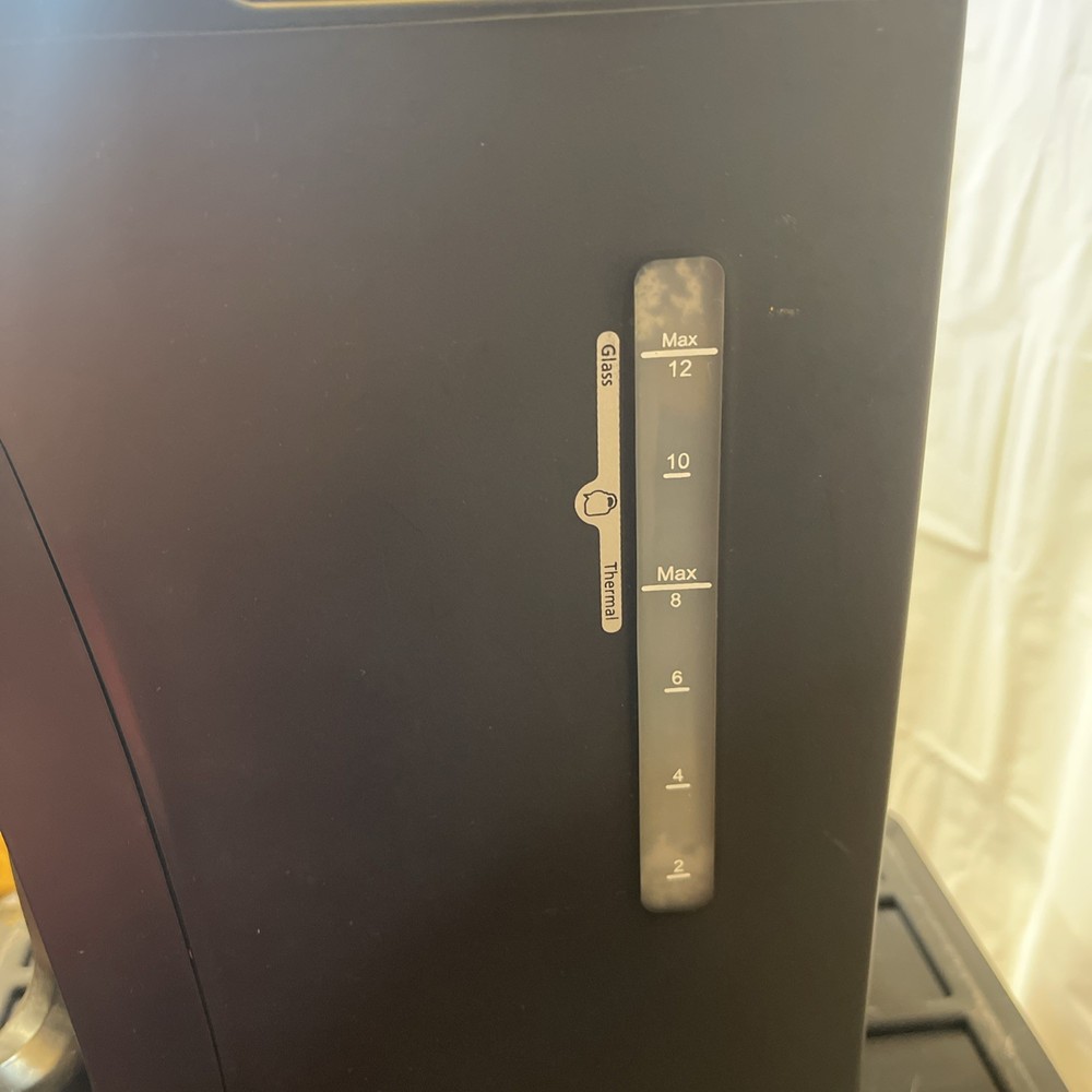 Mr. Coffee 12-Cup Programmable Coffeemaker Strong Brew Black Select BVMC-5JX33GT