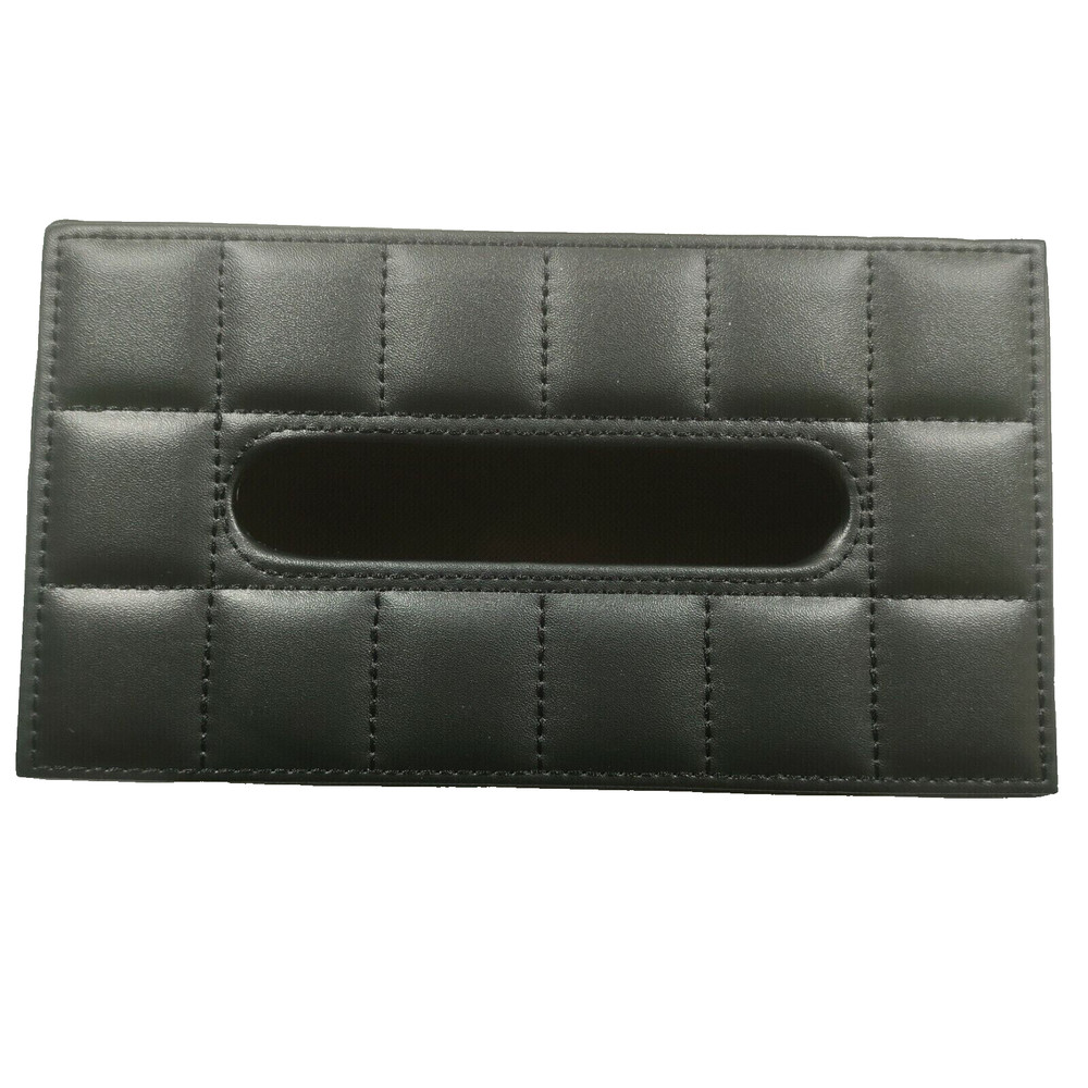 Union basic desk Tissue Box Holder organizer faux leather