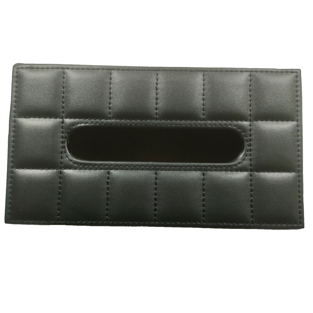 Union basic desk Tissue Box Holder organizer faux leather