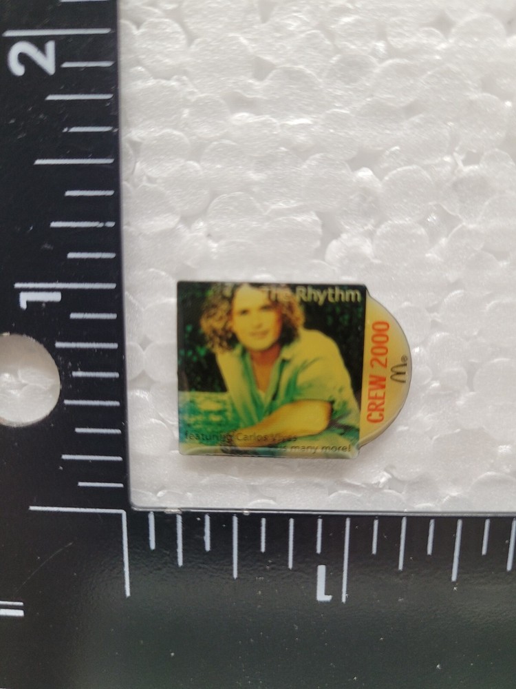 McDonald's LAPEL HAT CREW PIN THE RHYTHM
