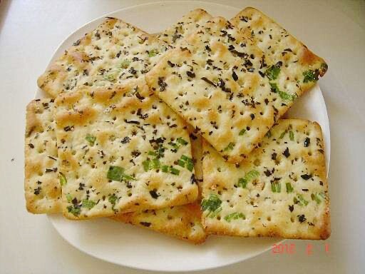 [Chung Hsiang] Seaweed Crackers, Savory Crackers 280g/ Pack 中祥 自然之顏紫菜蘇打餅乾