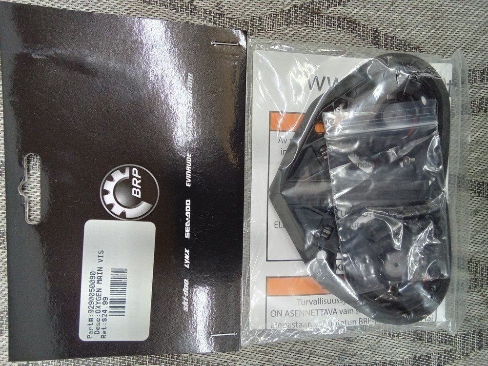 Ski-Doo Oxygen Helmet Main Visor Mechanism Complete Hardware Kit