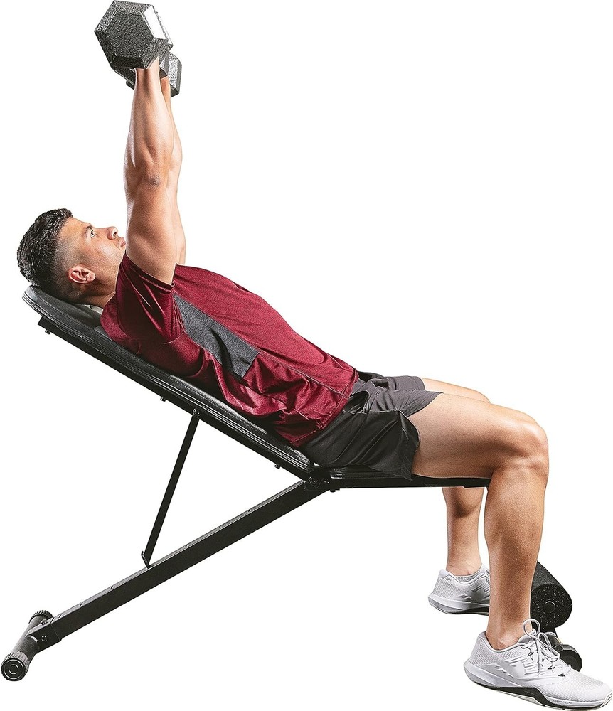 Compact Premium Incline Bench Press Bar Rack Set & Optional Leg Extension