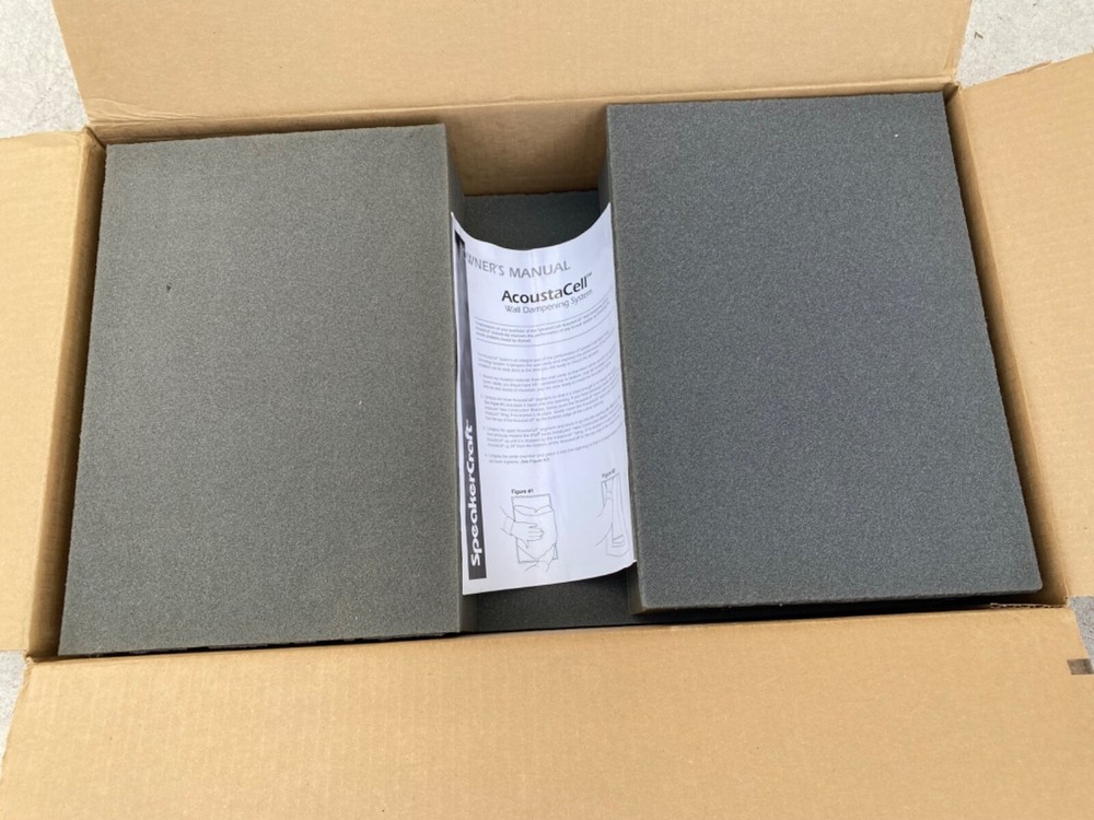 SpeakerCraft Acoustacell Wall Dampening System Speaker Insulation