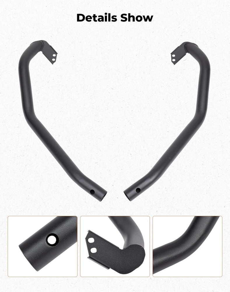 Front Corner Guards Bumper Kit for Commander & Commander Max 1000R 2021-2024