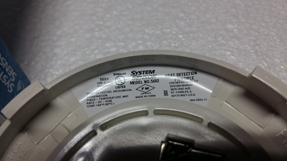 System Sensor 282B-PL-90C Fire Detector Spot Locator *New*