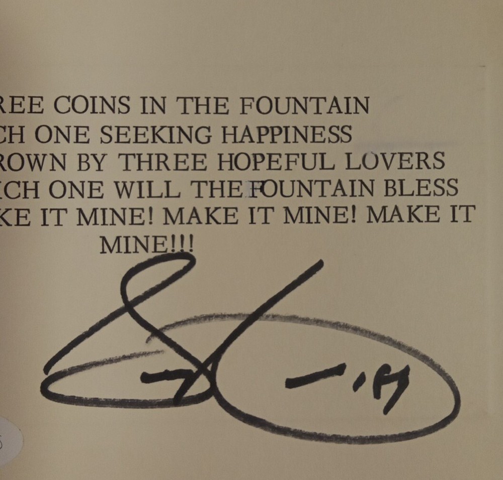 Sammy Cahn Signed Autograph White Card JSA -1 #