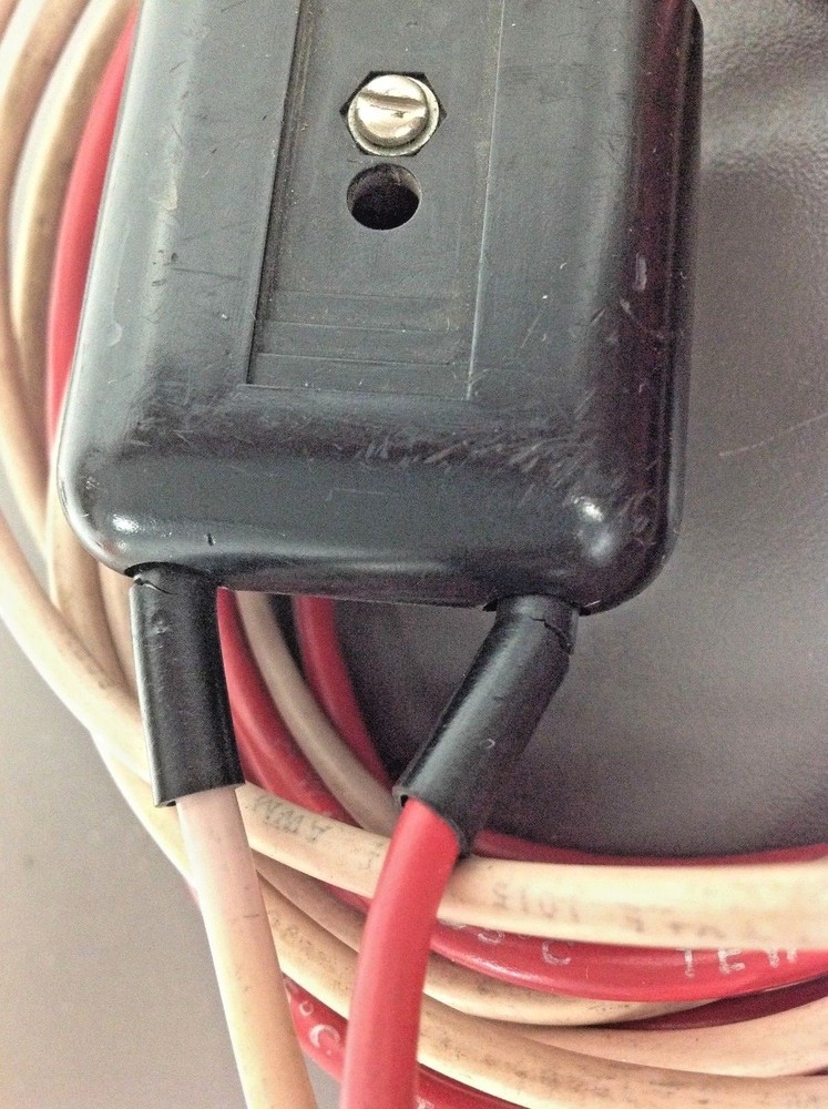 Vintage EF Johnson Power Cord, UNTESTED