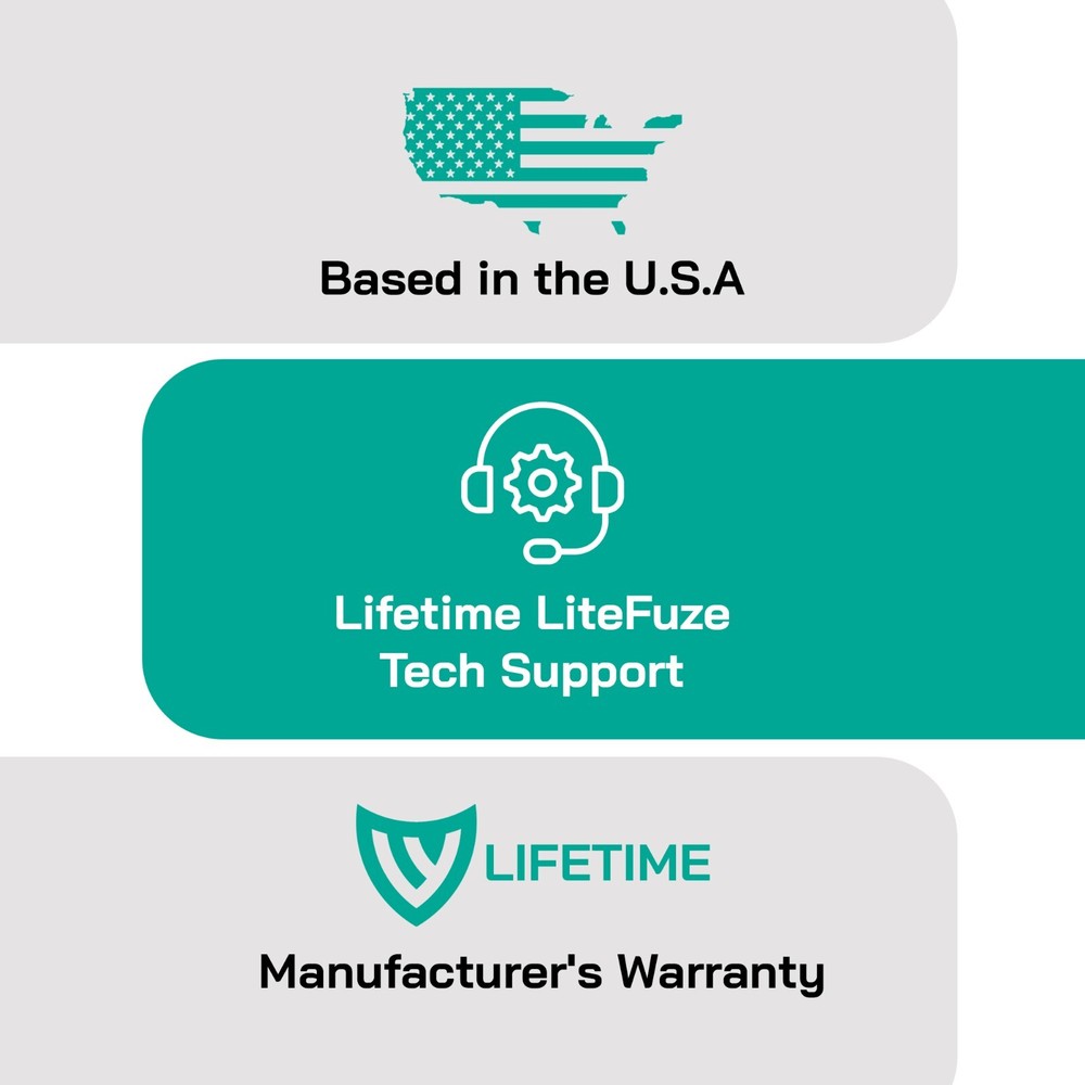 LiteFuze 3000 Watt Voltage Converter Transformer Step Up/Down (LT-3000UD)
