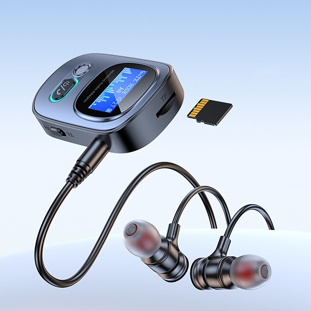 1*Bluetooth 5.3 USB Wireless Transmitter Receiver Audio Adapter 3.5mm Aux