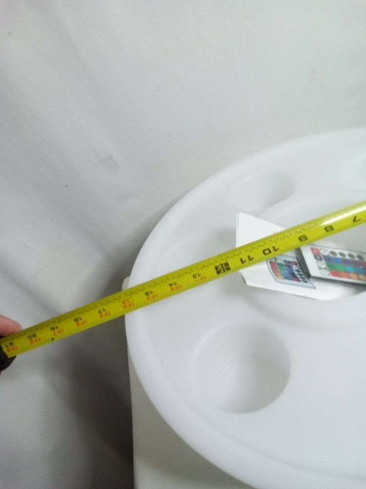 Remote Control Color Changing Pool Cooler Holds 6 Pack- Fully Tested- Beautiful