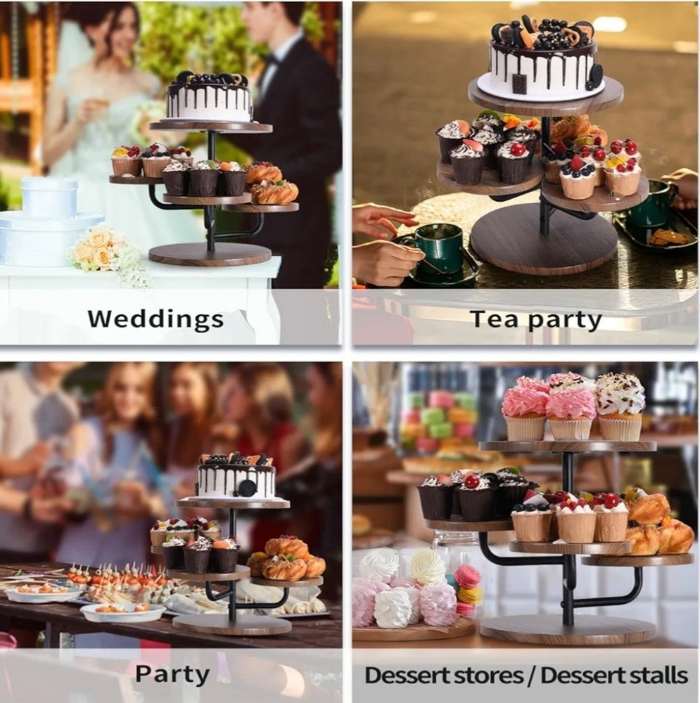 4 Tier Cupcake Stand - Cupcake Tower Stand 50 Cupcakes