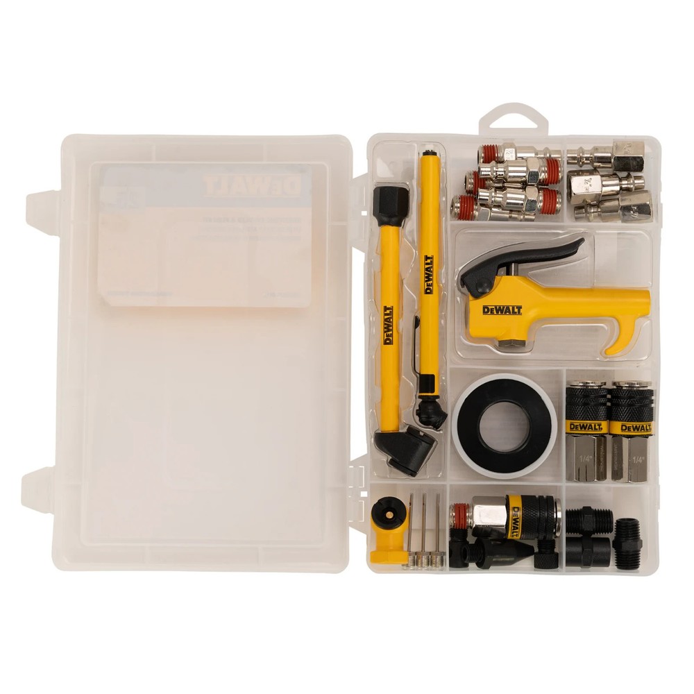 DEWALT 25-Piece Air Compressor Accessory Kit Pneumatic Tools Set