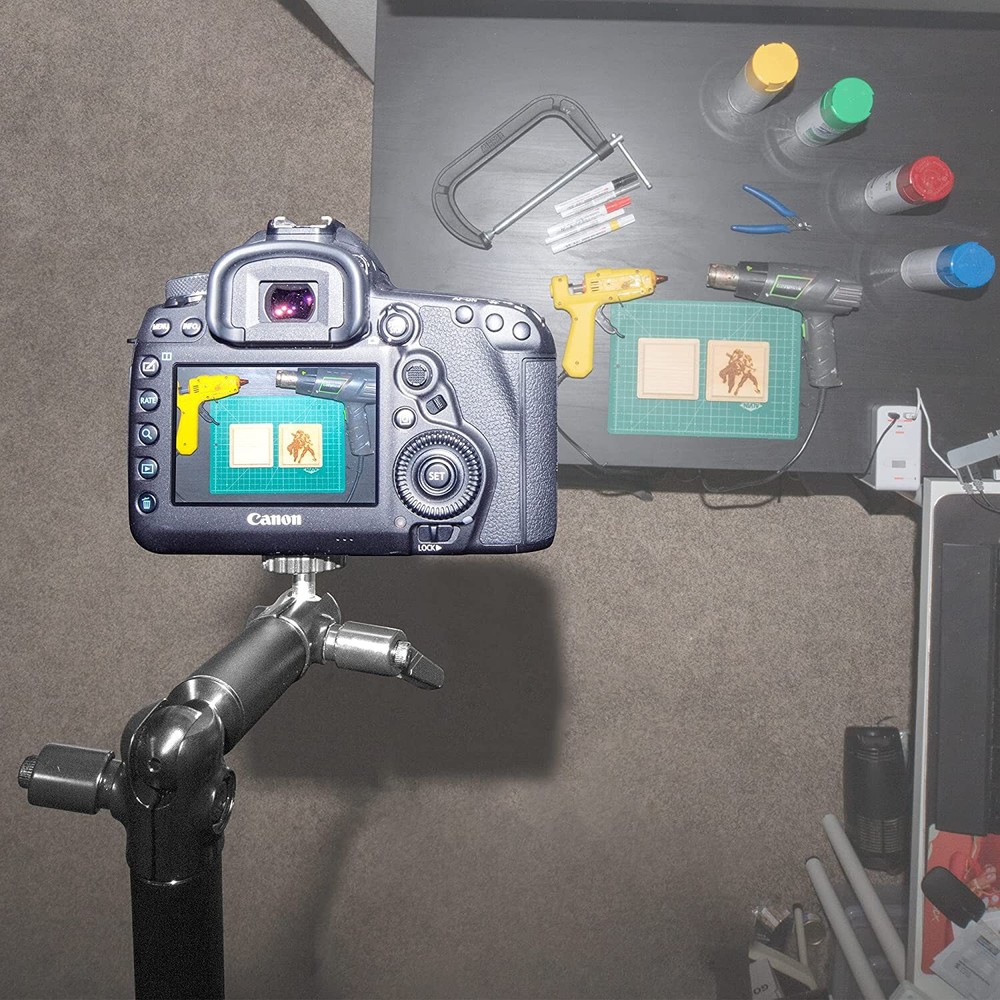 iBOLT Stream-Cast Overhead Ceiling / Wall-Metal Multi-Angle Drill Base Mount