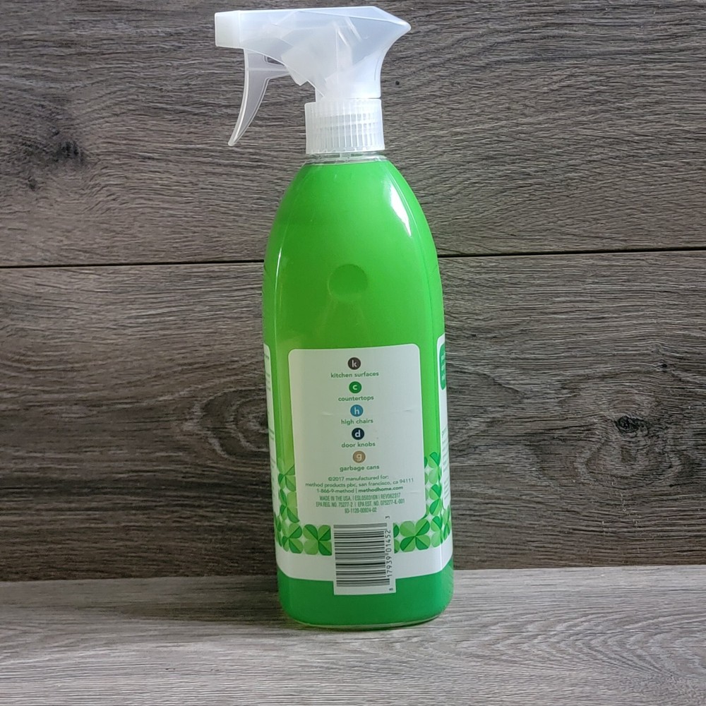 Method Antibac All-purpose Cleaner Spray 28-oz. Bamboo Scent New
