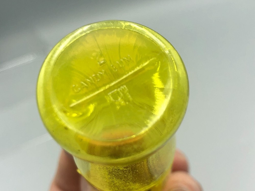 1987 MAD SCIENTIST MAGIC POWDER BUBBLE GUM Empty Bottle Candy Container Vintage