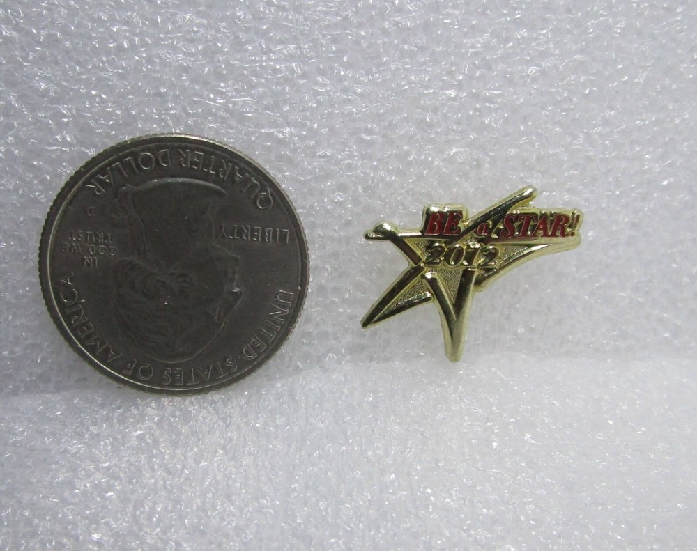 2012 Be A Star! Pin